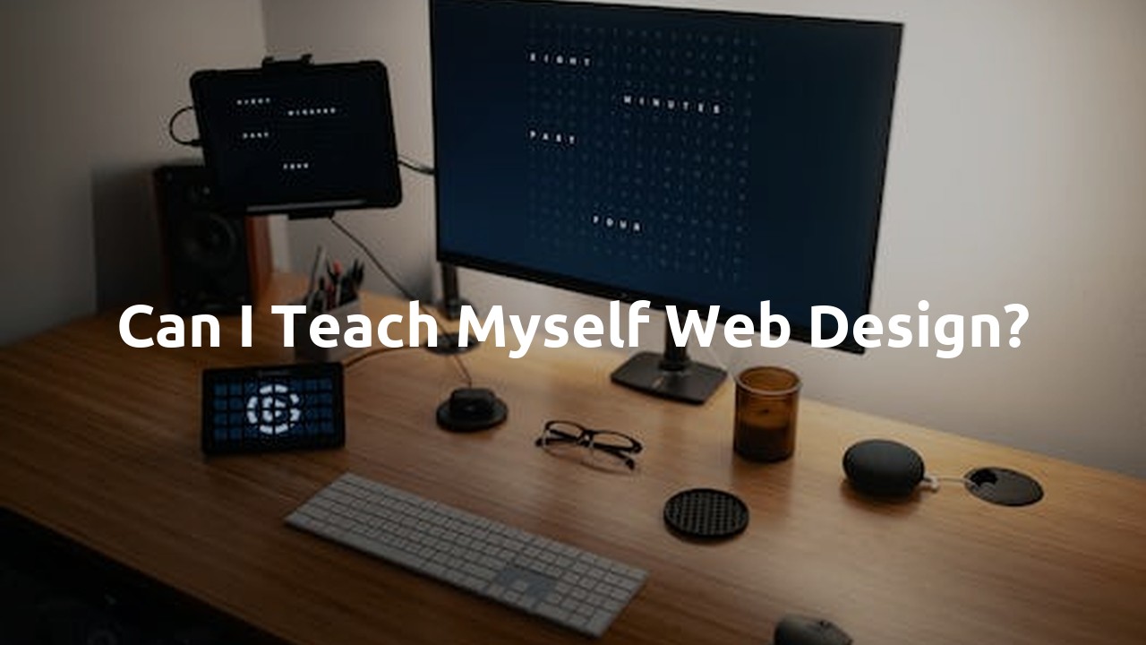 Can I teach myself web design?