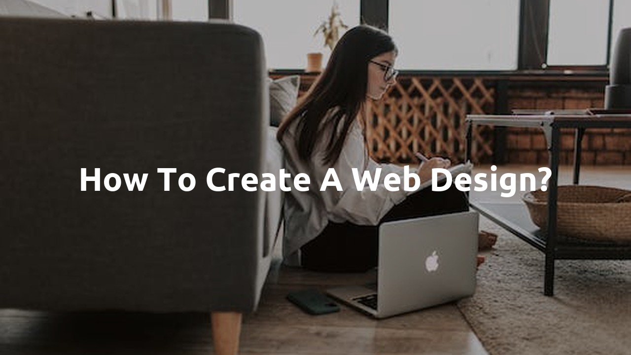 How to create a web design?