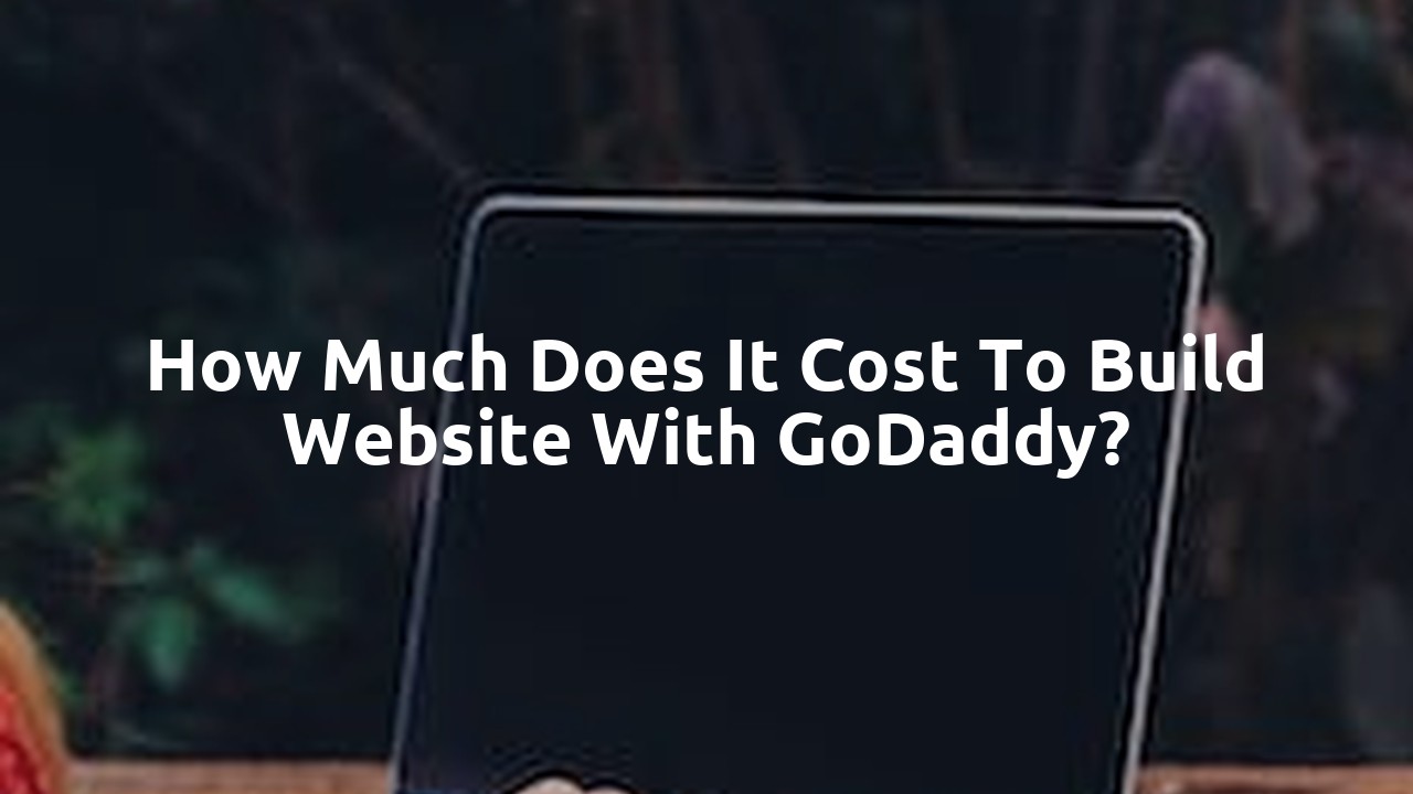 How much does it cost to build website with GoDaddy?