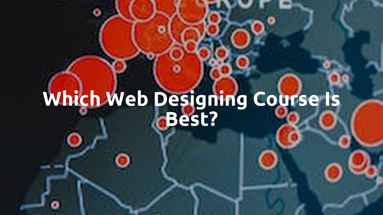 Which Web Designing course is best?