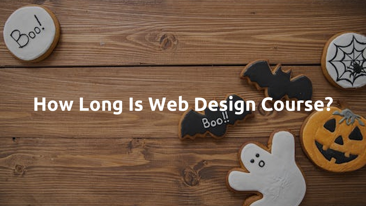 How long is web design course?