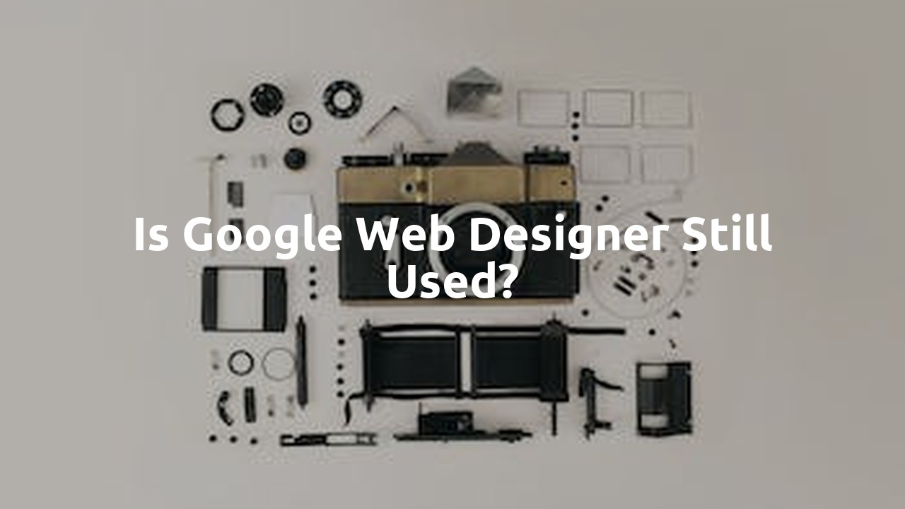 Is Google Web Designer still used?